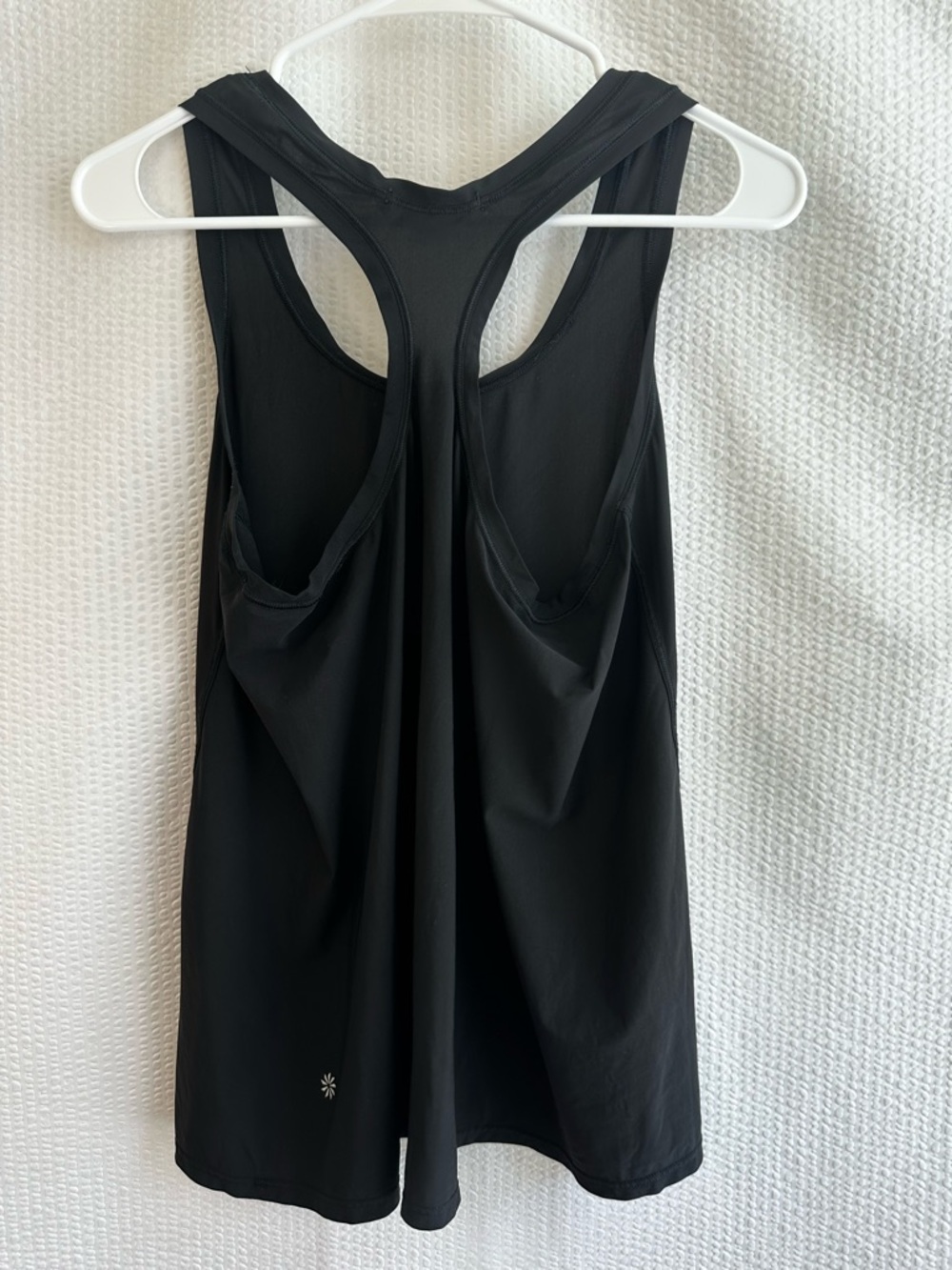 Athleta Women’s Black Racerback Tank Top Size: Small - Picture 2 of 6
